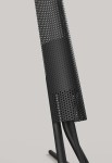 Lampa podłogowa RADENT czarna - 18W LED, 1550lm, 3000K, IP20 wys. 1475 mm - NUAD