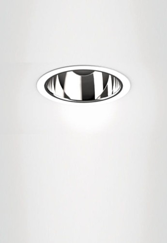 Oprawa sufitowa wpuszczana CCTEVO DOWNLIGHT 105 plaster white - LED 15W, WFL-61° (UGR), 2700K, CRI>90, IP20-54 - TARGETTI