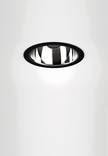 Oprawa sufitowa wpuszczana CCTEVO DOWNLIGHT 105 deep black - LED 15W, WFL-61° (UGR), 2700K, CRI>90, IP20-54 - TARGETTI