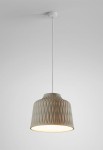 Lampa wisząca wewnętrzna SOFT S/30 light grey - BOVER