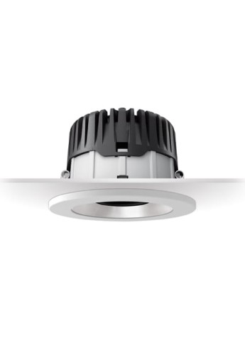 Oprawa sufitowa wpuszczana CCTLED ARCHITECTURAL Mini Fixed white - LED 12W, 3000K, FL-30°, IP20-43 - TARGETTI