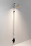 Lampa ścienna PLATET A/06 olive grey - BOVER