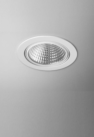 Oprawa sufitowa wewnętrzna wpuszczana LED EYE hermetic L927 36° biały - 6W, 2700K, CRI>90, IP44 - AQForm 