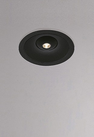 Oprawa oświetleniowa sufitowa wpuszczana BLINDSPOT TURN R black matt - LED 9W, 30°, 2700K, CRI>91, IP20 - MOLTO LUCE