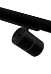 Reflektor do szyny 3F MOVA M black-black - LED 27W, Spot 17°, 3000K, CRI:Premium>90, ON/OFF - MOLTO LUCE