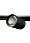Reflektor do szyny 3F MOVA M black-black - LED 27W, Spot 17°, 3000K, CRI:Premium>90, ON/OFF - MOLTO LUCE