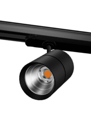 Reflektor do szyny 3F MOVA M black-black - LED 27W, Flood 40°, 3000K, CRI:Premium>90, ON/OFF - MOLTO LUCE