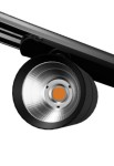 Reflektor do szyny 3F MOVA M black-black - LED 27W, Flood 40°, 3000K, CRI:Premium>90, ON/OFF - MOLTO LUCE