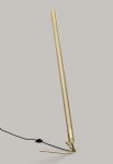 Lampa podłogowa RADENT mosiądz - 18W LED, 1550lm, 3000K, IP20, wys. 1475 mm - NUAD