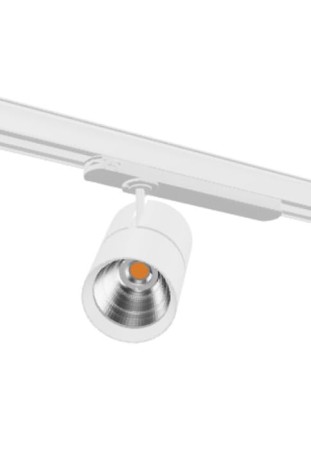 Reflektor do szyny 3F MOVA M white-white - LED 27W, Spot 17°, 3000K, CRI:Premium>90, ON/OFF - MOLTO LUCE