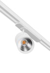 Reflektor do szyny 3F MOVA M white-white - LED 27W, Medium 24°, 3000K, CRI:Premium>90, ON/OFF - MOLTO LUCE (id: 1307)