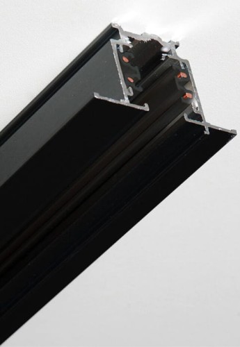 Szynoprzewód 3 PHASE TRACK R black - 220-240V 50/60Hz, dł.2000 mm - MOLTO LUCE