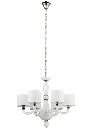 Żyrandol NEWPORT VI biały - 10W LED, 220-230V, IP20, wys. max 158 cm 