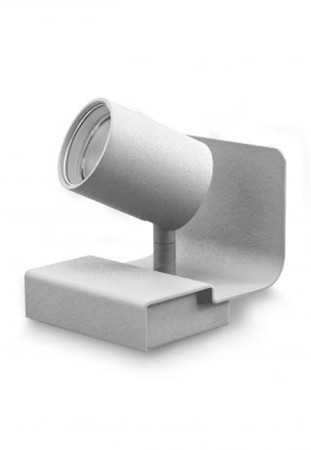 Oprawa ścienna lub sufitowa z pojedynczym regulowanym reflektorem PLURIEL PLUS matt white-matt white - LED 1x13W, ON-OFF, CRI95, 2700K - EXENIA