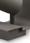 Oprawa ścienna lub sufitowa z pojedynczym regulowanym reflektorem PLURIEL PLUS concrete gray-concrete gray - LED 1x13W, ON-OFF, CRI95, 2700K - EXENIA