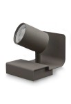 Oprawa ścienna lub sufitowa z pojedynczym regulowanym reflektorem PLURIEL PLUS concrete gray-concrete gray - LED 1x13W, ON-OFF, CRI95, 2700K - EXENIA