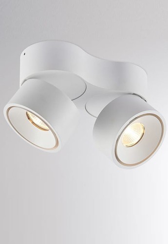 Oprawa oświetleniowa sufitowa natynkowa MAGIS DOUBLE SD white - LED 29W, 36°, 2700K, CRI >91, IP20 - MOLTO LUCE