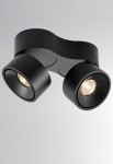 Oprawa oświetleniowa sufitowa natynkowa MAGIS DOUBLE SD black - LED 30W, 40°, 2700K, CRI >91, IP20 - MOLTO LUCE