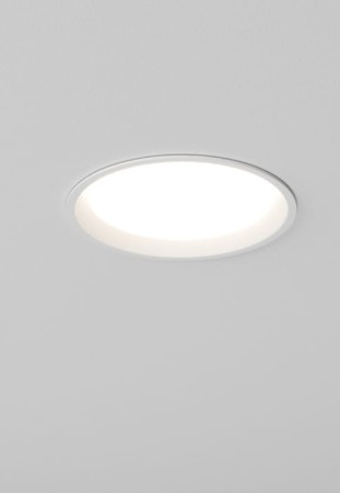 Oprawa sufitowa wewnętrzna wpuszczana MIDI RING rim LED M930 biały - 19W, 3000K, CRI>90, IP20 - AQFORM