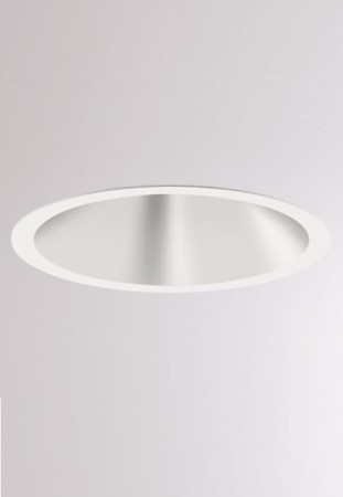 Oprawa oświetleniowa reflektor wpuszczany DARK NIGHT MEDIUM R white matt-silver - LED, 40°, 2700K, CRI >90, IP20 - MOLTO LUCE 