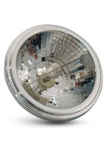 Źródło światła halogen QR111 G53 - 50W 12V DC 24° z odbłyśnikiem