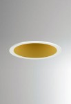 Oprawa oświetleniowa reflektor wpuszczany DARK NIGHT SMOLL R white matt-gold - LED, 40°, 2700K, CRI >90, IP20 - MOLTO LUCE
