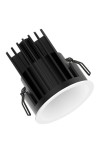 Oprawa oświetleniowa reflektor wpuszczany DARK NIGHT SMOLL R white matt-white - LED, 40°, 2700K, CRI >90, IP20 - MOLTO LUCE