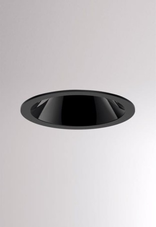 Oprawa oświetleniowa reflektor wpuszczany DARK NIGHT SMOLL R black matt-black - LED, 40°, 2700K, CRI >90, IP20 - MOLTO LUCE