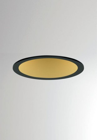 Oprawa oświetleniowa reflektor wpuszczany DARK NIGHT SMOLL R black matt-gold - LED, 40°, 2700K, CRI >90, IP20 - MOLTO LUCE