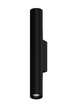 Oprawa oświetleniowa naścienna LABEL 4 deep black - 14W, 3000K, CRI>90, IP20 - TARGETTI