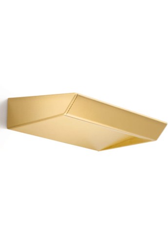 Kinkiet naścienny wewnętrzny GONIO mat brass - LED 26W, 2700K, Ra>90, 2168lm, 220-240V AC, dimmable (DALI/Push DIM) - PANZERI