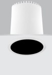 Oprawa oświetleniowa sufitowa wewnętrzna wpuszczana NICK white - LED 9W/12W, 2700K, Ra>90, 609lm/830lm, 250/350mA DC - PANZERI