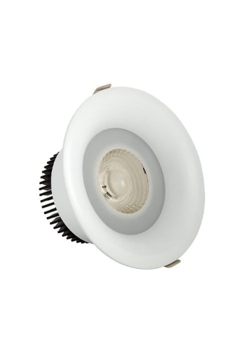 Oprawa oświetleniowa spot wpuszczany wewnętrzny lub zewnętrzny LED, 15W, 3000K, 1.350lm, 24°, IP65, biała