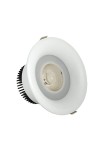 Oprawa oświetleniowa spot wpuszczany wewnętrzny lub zewnętrzny LED, 15W, 4000K, 1.350lm, 36°, IP65, biała