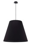 Lampa wisząca MOSS czarny - 25W LED, 220-230V, IP20, wys. 150 cm 