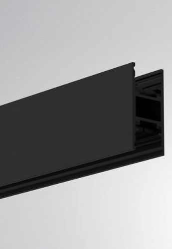 Szynoprzewód natynkowy MAGNETICS H TRACK black - 24V, IP20, dł.1200 mm - MOLTO LUCE