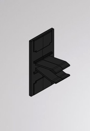 Końcówka oprawy MAGNETICS H black - MOLTO LUCE