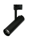 Oprawa oświetleniowa szynowa CTLS MILO LED - 15W, 220-230V, 3000K, 1300lm, IP20, adapter 3-fazowy, czarny