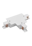 Wpuszczane złącze zasilania do szynoprzewodu F3 T CTLS PRAWE 2 T-R2 biały - 220-230V, IP20