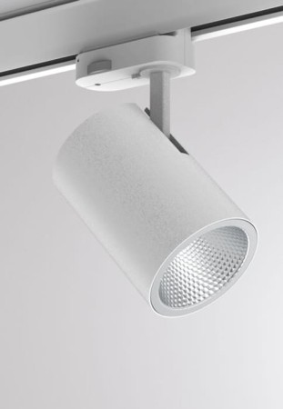 Oprawa oświetleniowa wewnętrzna DASH 2 TRACK TRACK SPOTLIGHT WITH 3 PH ADAPTER biały - LED 10W, 17°, 2700K, CRI>91, IP20 - MOLTO LUCE 
