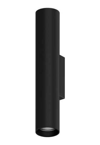 Oprawa oświetleniowa naścienna LABEL 6 deep black - 17W, 3000K, CRI>90, IP20 - TARGETTI