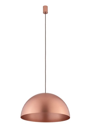 Lampa wisząca HEMISPHERE SUPER L COPPER - 12W LED, 220-230V, IP20, wys.155 cm