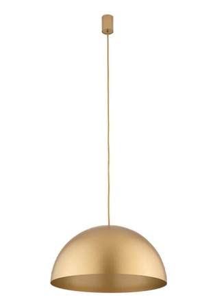 Lampa wisząca HEMISPHERE SUPER L GOLD - 12W LED, 220-230V, IP20, wys.155 cm