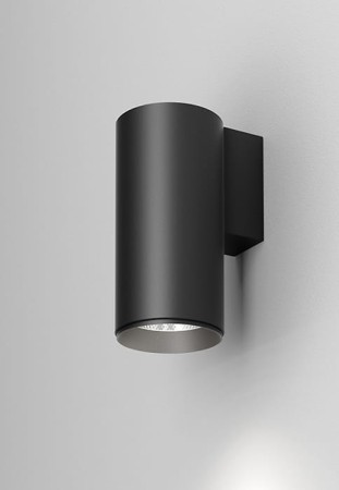 Oprawa oświetleniowa ścienna wewnętrzna PET midi LED M927 18° kinkiet czarny - 8.5W, 2700K, 980lm, CRI>90, IP20 - AQFORM