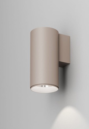 Oprawa oświetleniowa ścienna wewnętrzna PET midi LED M927 18° kinkiet taupe - 8.5W, 2700K, 980lm, CRI>90, IP20 - AQFORM