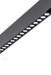 Oprawa oświetleniowa liniowa do szynoprzewodów ASTORIA SPOT 60 cm black - LED 10,6W, 2700K, Ra>90, 828lm, 48V DC, dimmable (DALI) - PANZERI 
