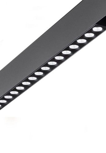 Oprawa oświetleniowa liniowa do szynoprzewodów ASTORIA SPOT 60 cm black - LED 10,6W, 2700K, Ra>90, 828lm, 48V DC, dimmable (DALI) - PANZERI