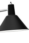 Lampa stołowa ARCON czarny-chrom - E14, 25W, IP20 - NUAD