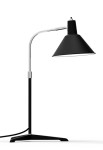 Lampa stołowa ARCON czarny-chrom - E14, 25W, IP20 - NUAD