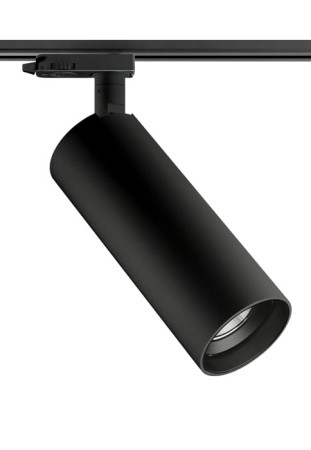 Oprawa oświetleniowa do szynoprzewodów 3-fazowych QUEENS 25 black - LED 30W, 4000K, Ra>85, 2617lm, 220-240V AC, ON-OFF - PANZERI 